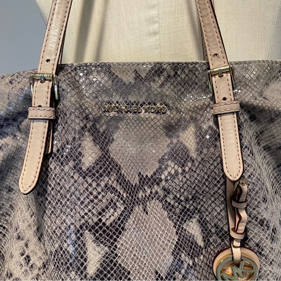 Michael michael kors python print leather bag - Picture 8 of 16